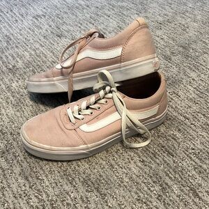 Womens size 8 light pink vans